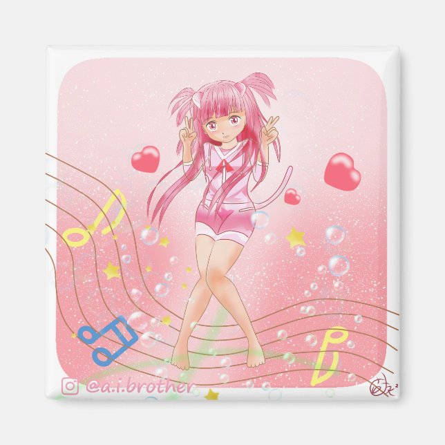 Íman Cosmos Birthday Magnet (Frente)