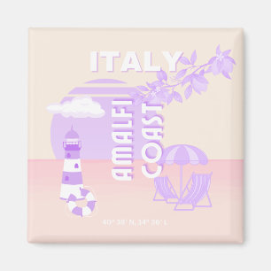 Íman Costa Amalfi, Viagem, Pré-Pol, Viagem, Pastel