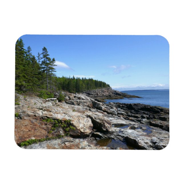 Íman Costa da Ilha Bar no Parque Nacional de Acadia (Horizontal)