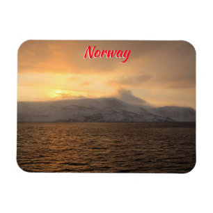 Íman Costa de inverno da Noruega