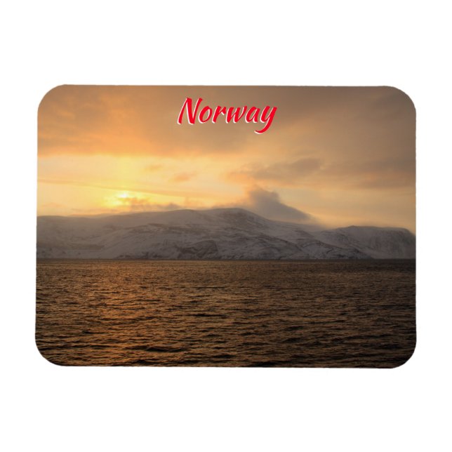 Íman Costa de inverno da Noruega (Horizontal)