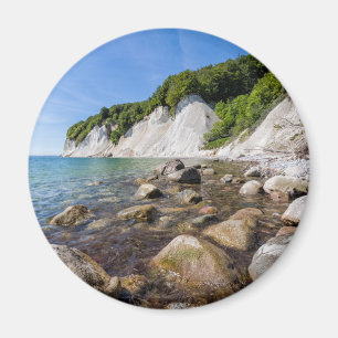 Íman Costa de mar Báltico na ilha Ruegen