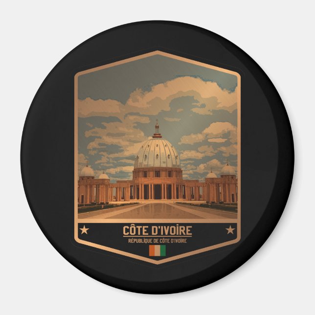 Íman Costa do Marfim (Frente)