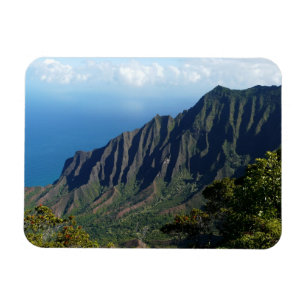 Íman Costa do Na Pali no ímã retangular de Kauai