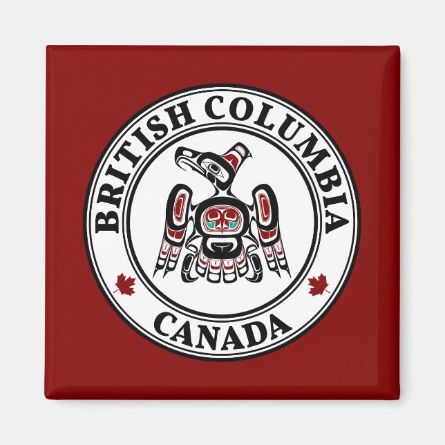 Íman Costa do Pacífico Noroeste de Kaigani Thunderbird  (Frente)