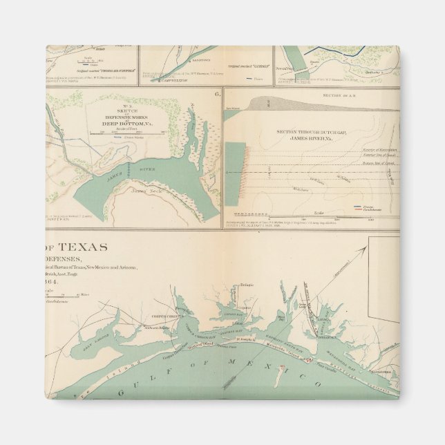 Íman Costa do Texas (Frente)