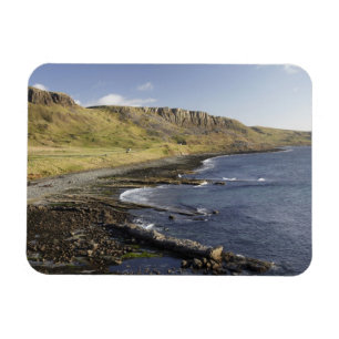 Íman Costa em Duntulm, Ilha de Skye, Escócia, Reino Uni