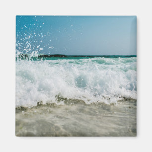 Íman Costa Marítima Ondas Praia