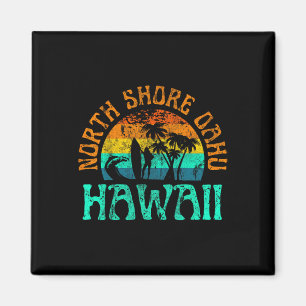Íman Costa Norte Oahu Havaí Praia de Surf Ondas Gi