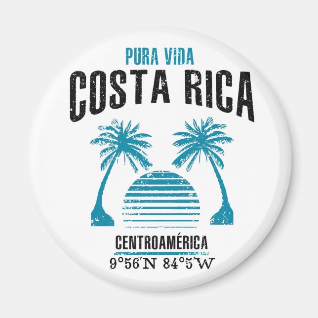 Íman Costa Rica (Frente)