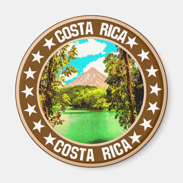 Íman Costa Rica (Frente)