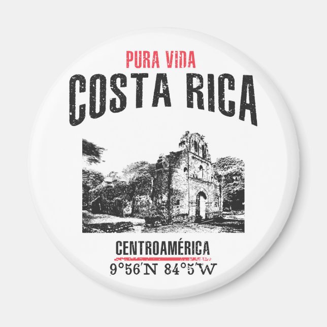 Íman Costa Rica (Frente)