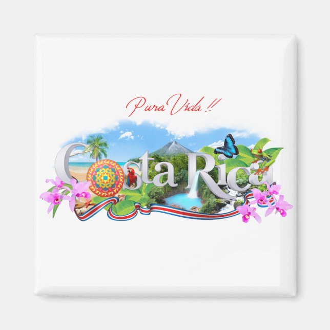 Íman Costa Rica (Frente)