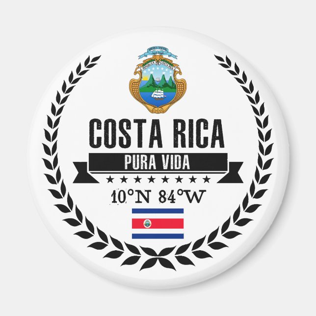 Íman Costa Rica (Frente)