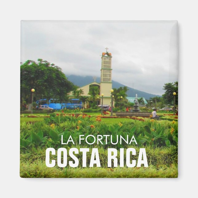 Íman Costa Rica La Fortuna Magnet (Frente)