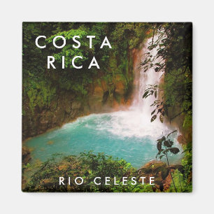 Íman Costa Rica Rio Celeste Souvenir Magnet