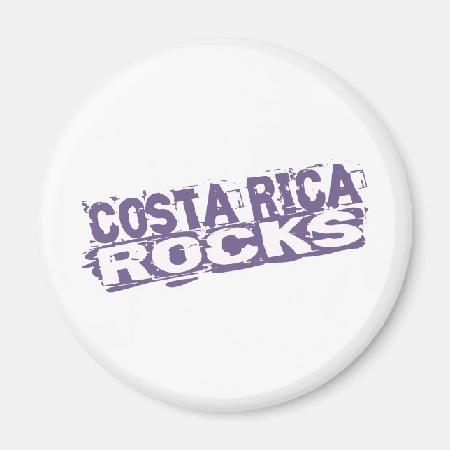 Íman Costa Rica Rocks (Frente)