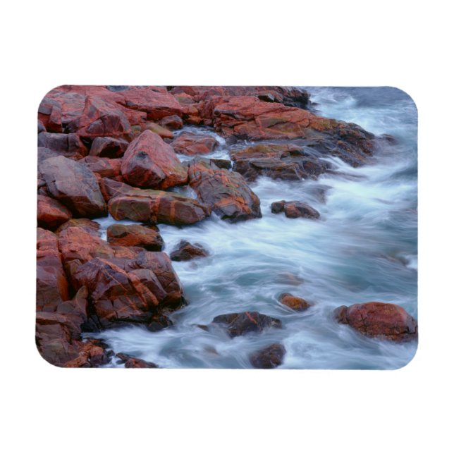 Íman Costa rochosa com água, Canadá (Horizontal)