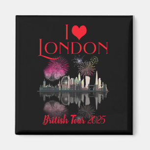 Íman Costume Adoro Londres Skyline Coronation Souvenir