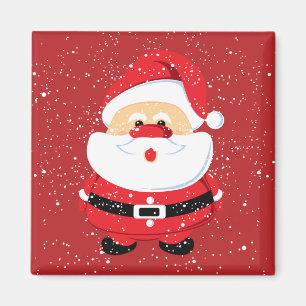 Íman Costume bonito do Natal de Papai Noel