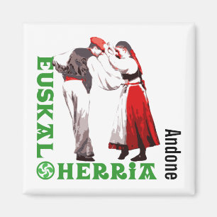 Íman Costume, Euskal Herria, tradicional dança basca: