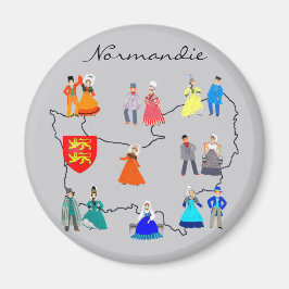 Íman Costumes de Normandie, França