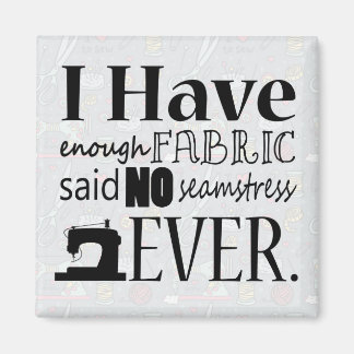 Íman Costura de Tecido suficiente