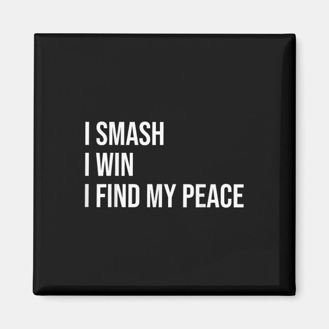 Íman Cota de Autoatendimento do Jogador de Badminton (Frente)