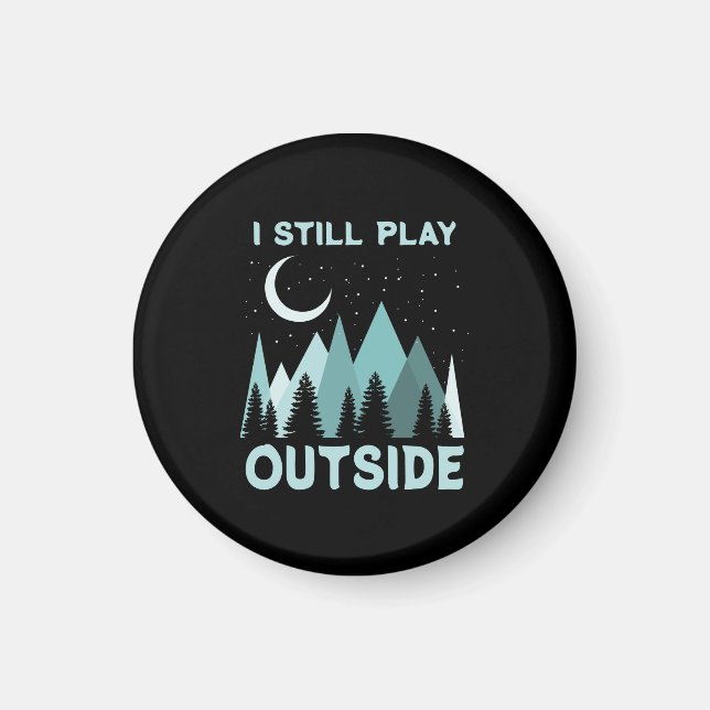 Íman Cota de Férias de Acampamento  (Frente)