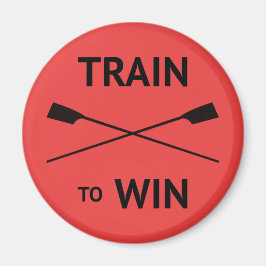 Íman Cota de motivação desportiva vermelha