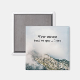 Íman Cota personalizada / Montanha personalizada