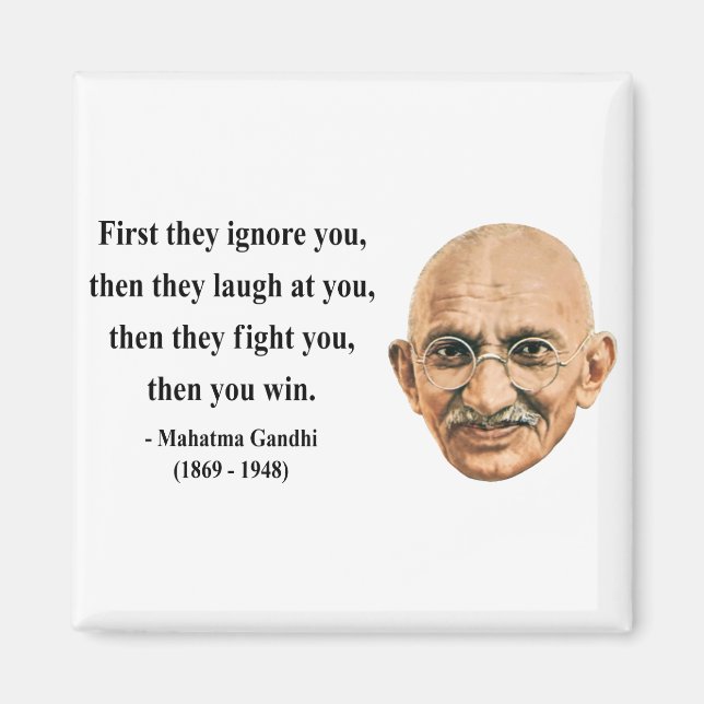 Íman Cotação 5b do Gandhi (Frente)
