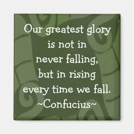 Íman Cotação Confúcio - Magneta Motivacional