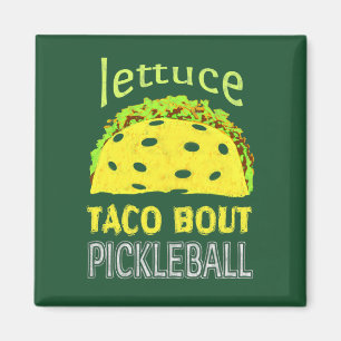 Íman Cotação Encantada Pickleball Taco