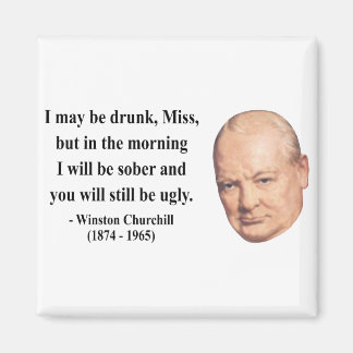 Íman Cotação Winston Churchill 2b