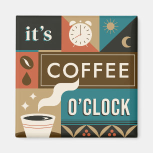 Íman Cotações Coloridas do Café