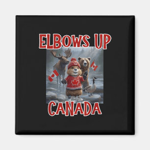Íman Cotovelo Canadá Est 1867 Orgulhoso Ca Forte Canade