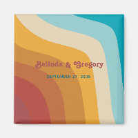 Cotovelo Colorido das Ondas Arco-Íris Coloridas de