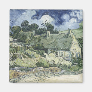 Íman Cottages achados em Cordeville, Vincent van Gogh
