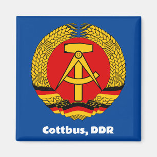 Íman Cottbus, Alemanha Oriental (DDR, GDR) Ossi