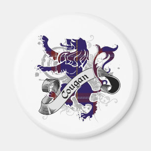 Íman Cougan Tartan Lion