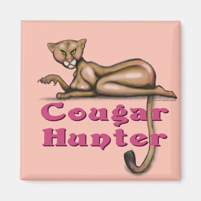 Íman Cougar Hunter (Frente)