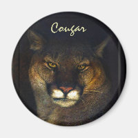 Cougar Mountain Lion Big Cat Art Design