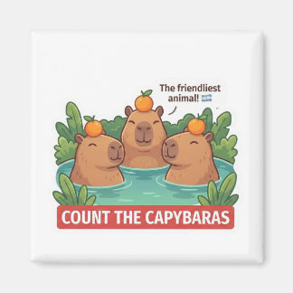 Íman Count the Capybaras Animal World Quest for Toddler
