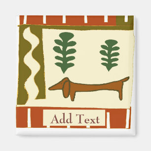 Íman Country Dachshund Magnet