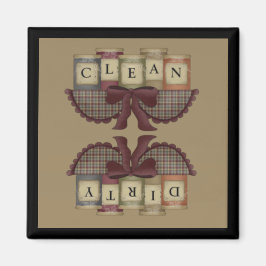 Íman Country Jars Dishwasher Magnet