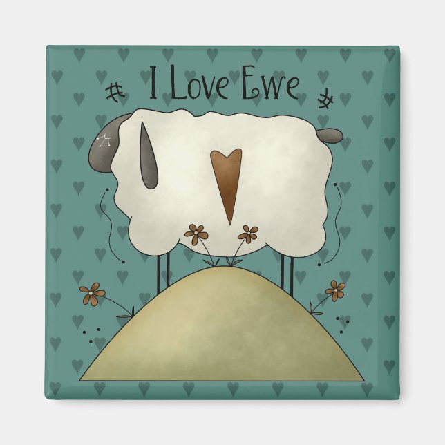 Íman Country Swethearts Magnet (Frente)