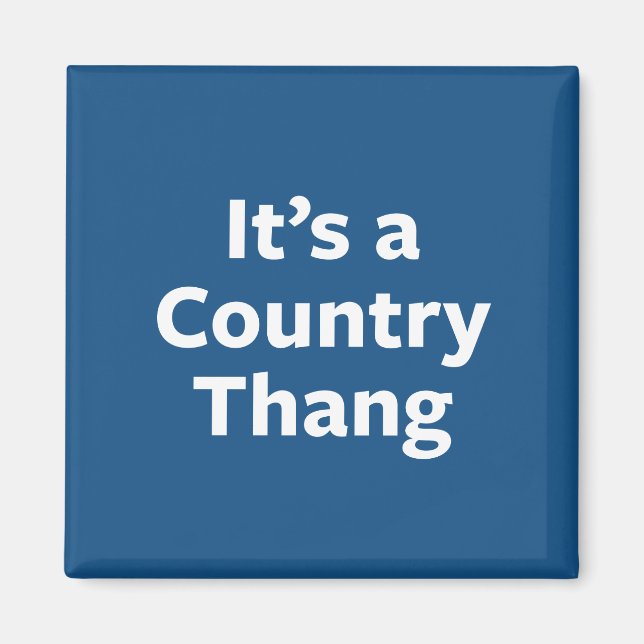 Íman Country Thang (Frente)