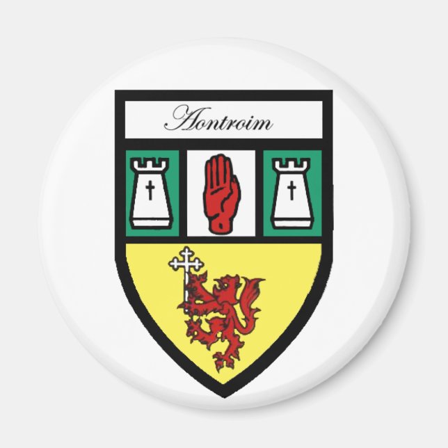 Íman County Antrim Magnet (Frente)