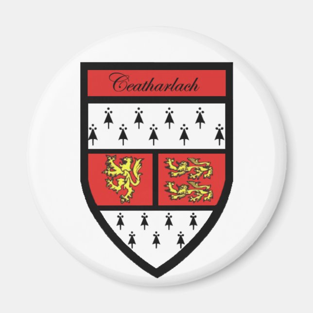 Íman County Carlow Magnet (Frente)